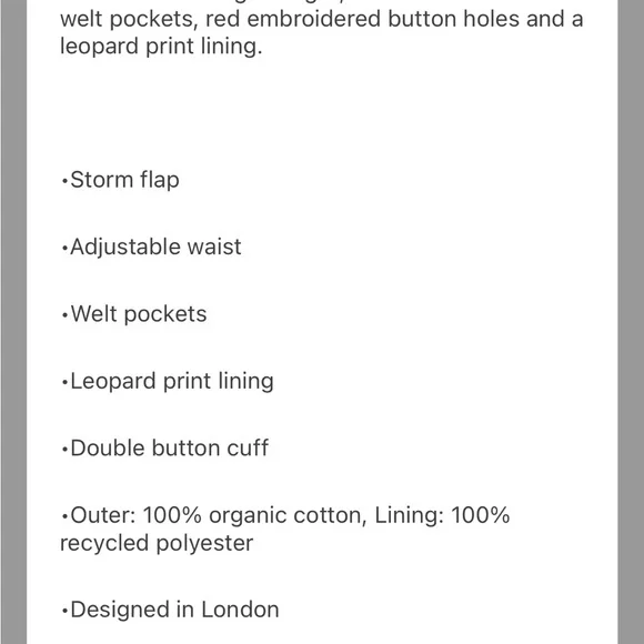 damson madder camille trench - Picture 7 of 7